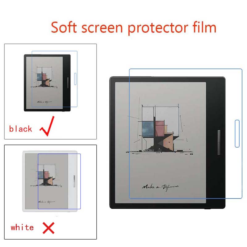 Matte Anti Glare Screen Protector - BOOX Go Color 7 전자책 3PCS용