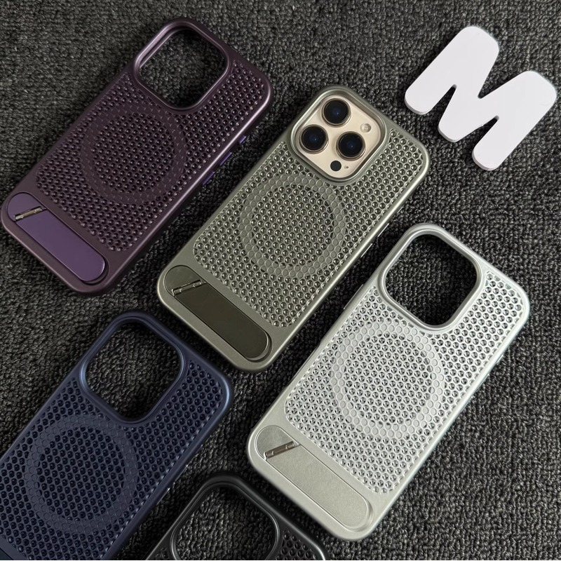Heat Dissipation Mesh Breathable Case - 아이폰 18 셀룰러 모델과 호환되는 통기성
