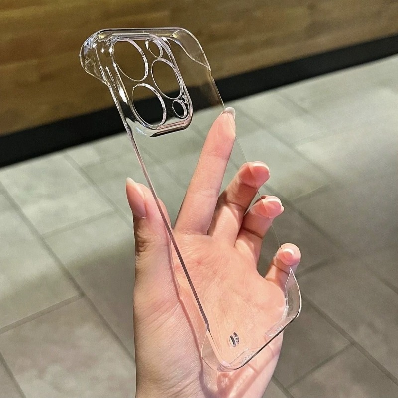 Ultra Thin Frameless Phone Cover - 애플 아이폰 18, 17 프로 맥스용