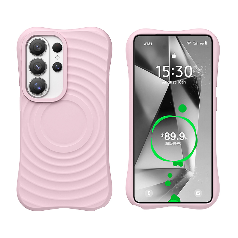 Liquid Silicone Magnetic Phone Case - 삼성 갤럭시 S26 울트라, S25 플러스,