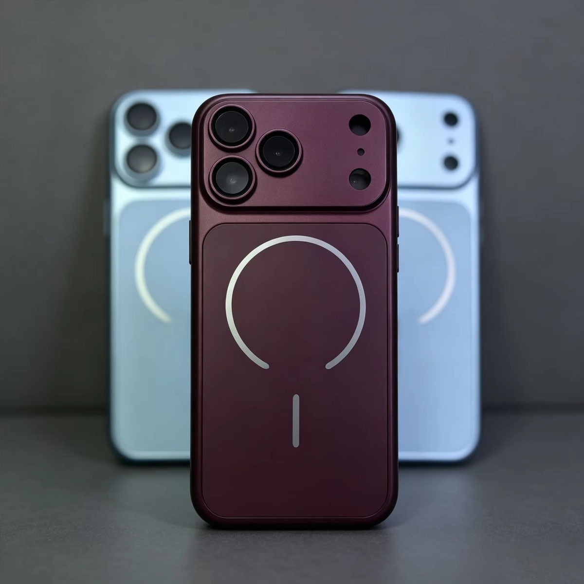 Matte Hard Pc Back Case - 아이폰 18, 17 Pro Max, 15,