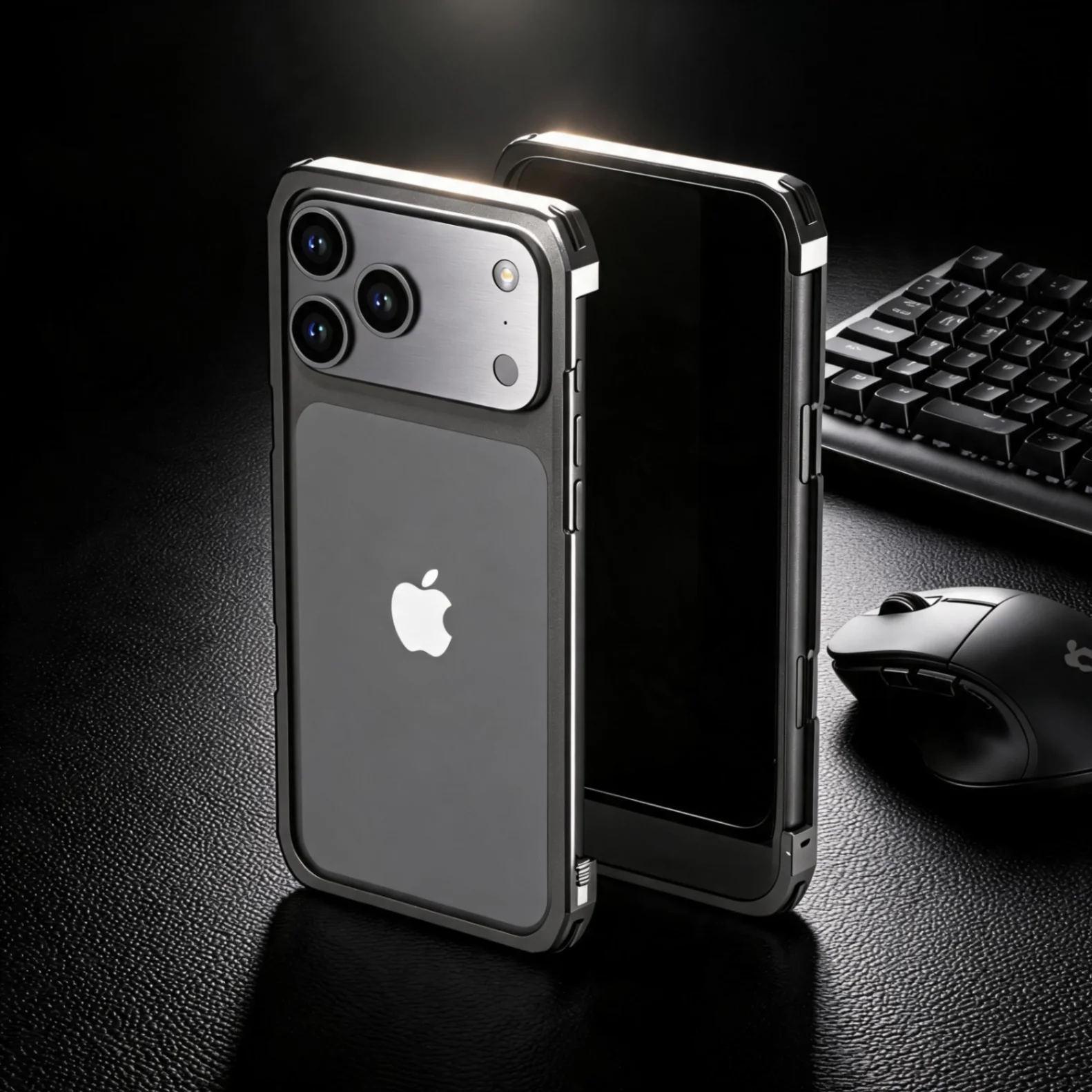 아이폰 18 Pro Max, 17 Pro용 고급 양극  - Metal Bumper Aluminum Frame Case 리뷰 및 가격