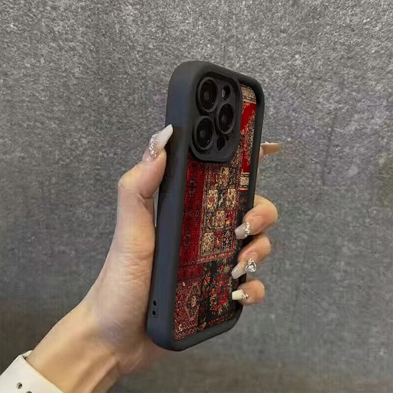 빈티지 패치워크 카펫 패턴 삼성 갤럭시 A30-A37  - Vintage Floral Pattern Soft Case 리뷰 및 가격