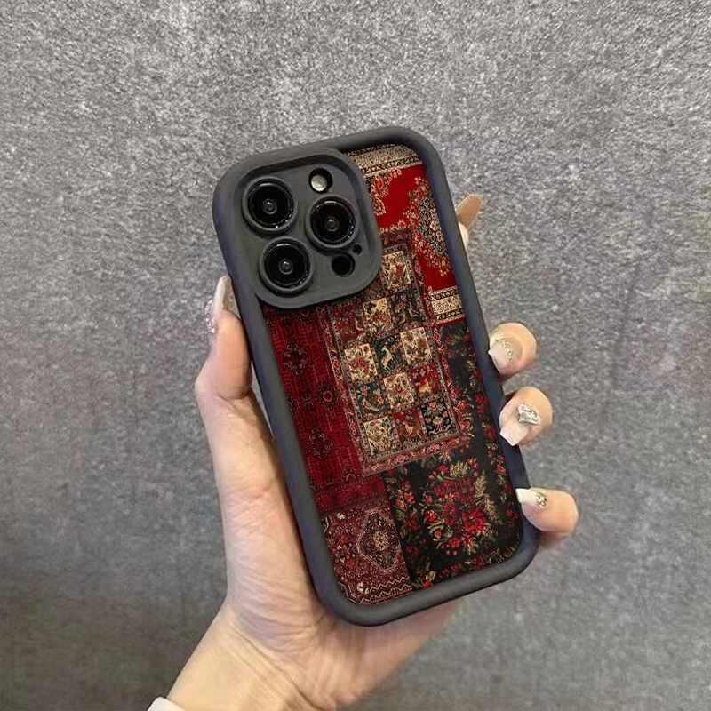 빈티지 패치워크 카펫 패턴 삼성 갤럭시 A30-A37  - Vintage Floral Pattern Soft Case 리뷰 및 가격