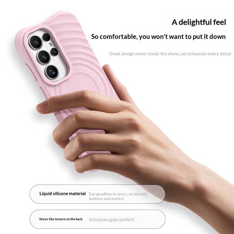 삼성 갤럭시 S26 울트라, S25 플러스, S26+, - Liquid Silicone Magnetic Phone Case 리뷰 및 가격