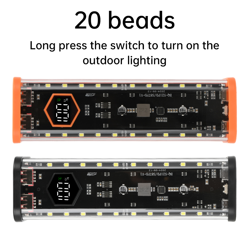 8개의 21700 배터리용 케이스, 22.5W 고속 충 - Power Banks 리뷰 및 가격