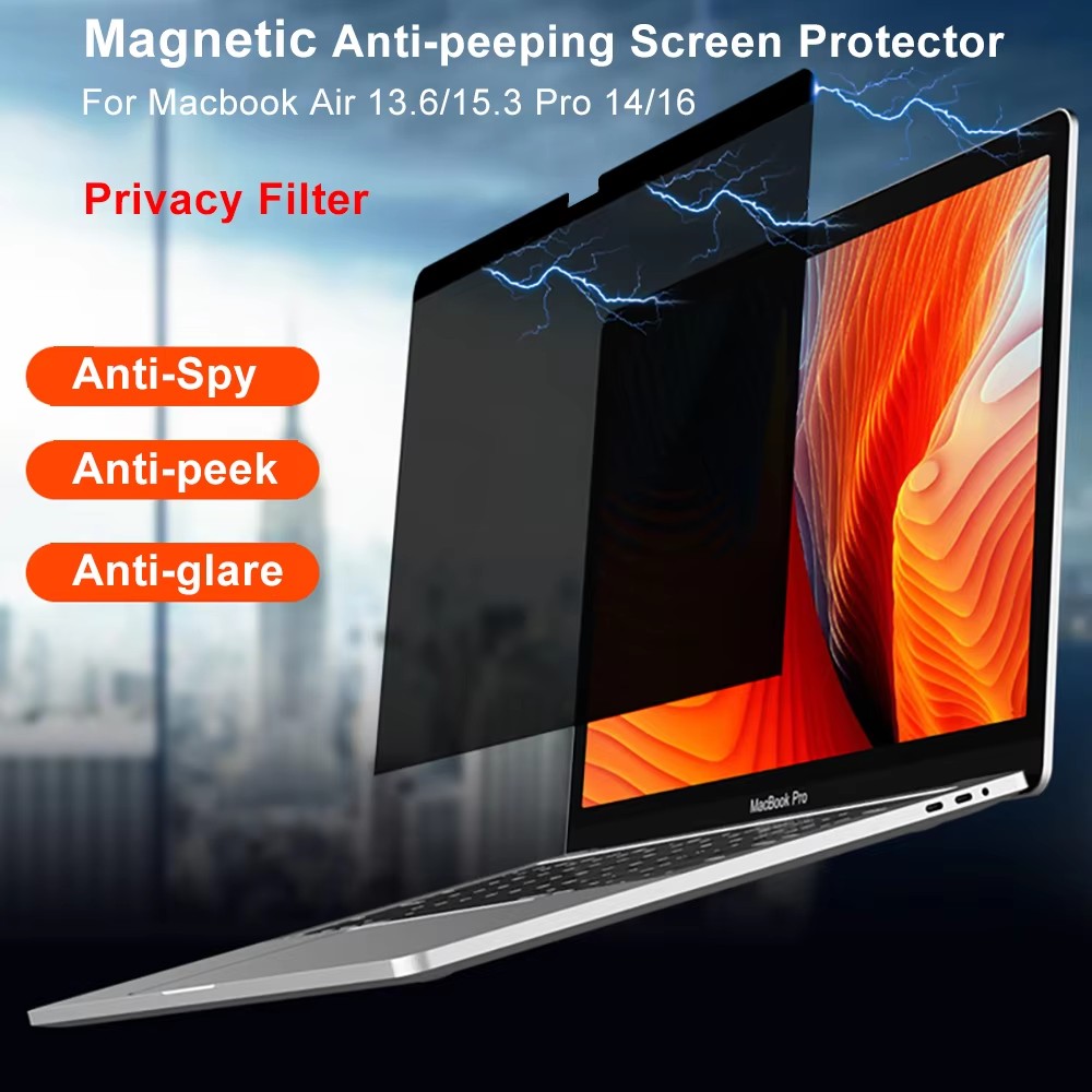 노트북 보안필름 맥북 M4 M3 M2를 위한 자석 반대 - Matte Anti Glare Screen Protector 리뷰 및 가격